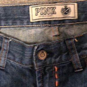 Pink Victoria Secret boot Cut Women’s Jeans